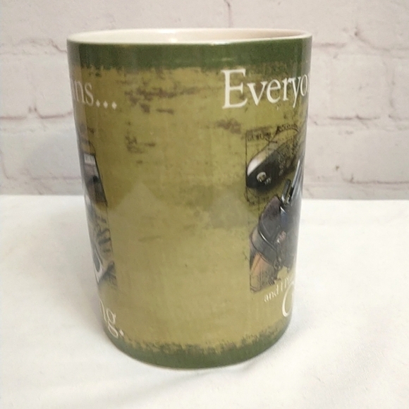 CARSON Golf Coffee Mug   "Everyone Plans and I Plan on Golfing"  16oz - Picture 4 of 6